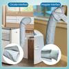 Thermal Insulated Air Conditioning Hose Sleeve Portable Air Conditioning Units Washable Vent Cover Adapter Sleeve