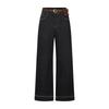 5+ Women's Thickened Warm Retro Wide-Leg Jeans