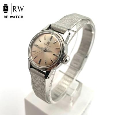 Used [Used] Certina 1701 125 Silver Analog Manual Winding Watch