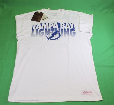 Tampa Bay Lightning Mitchell & Ness Shirt Large NHL Hockey Unisex T-Shirt