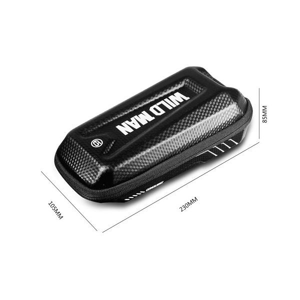 Etui do ramy roweru WILDMAN E5S Uchwyt rowerowy Czarny