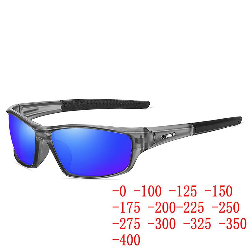 Sports Cycling Driving Polarized Night Vision Sunglasses For men Myopia Sunglasses Custom Made Prescription Sunglasses -2.0 NX
