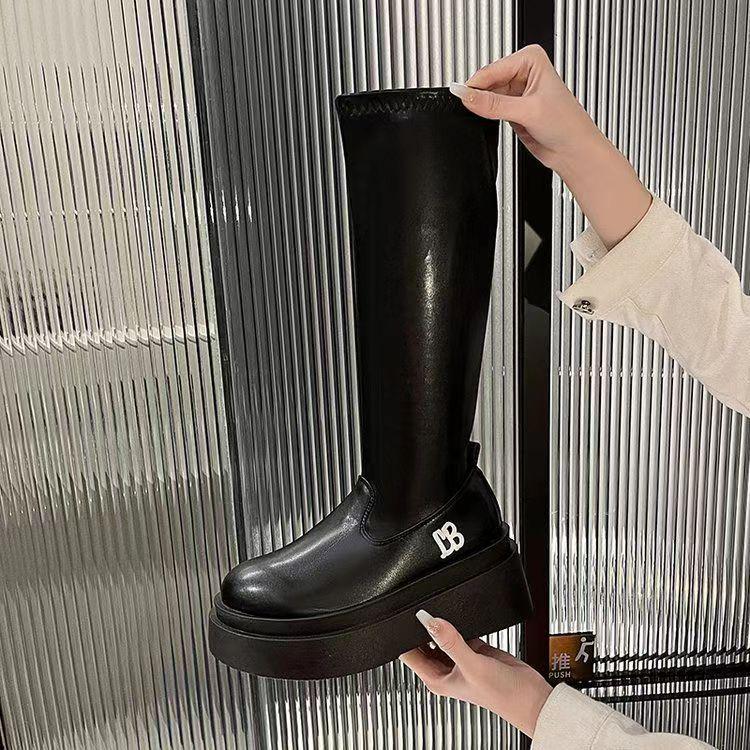 

Женские ботинки с кисточками на толстой подошве 2025 года - Стройнящий длинный рыцарский стиль для пикантного образа Default Item