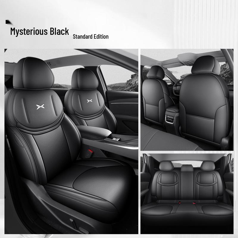 XPeng MONAM03 Leather Car Seat Cushion Set - Universal All-Season Full Coverage for Five Seats