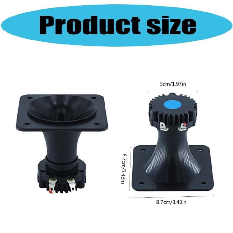 HP1000A Hochtöner mit Horn 25 Kerne Titanfolie Neodym-Lautsprecher für tragbare Soundsysteme und Lautsprecherverbesserungen