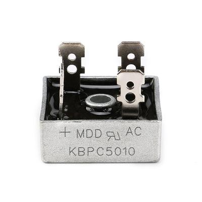 3pcs KBPC5010 50A 1000V Bridge Rectifier for Power Supply, Durable Electronic Component for Solar Panels, Industrial Equipment
