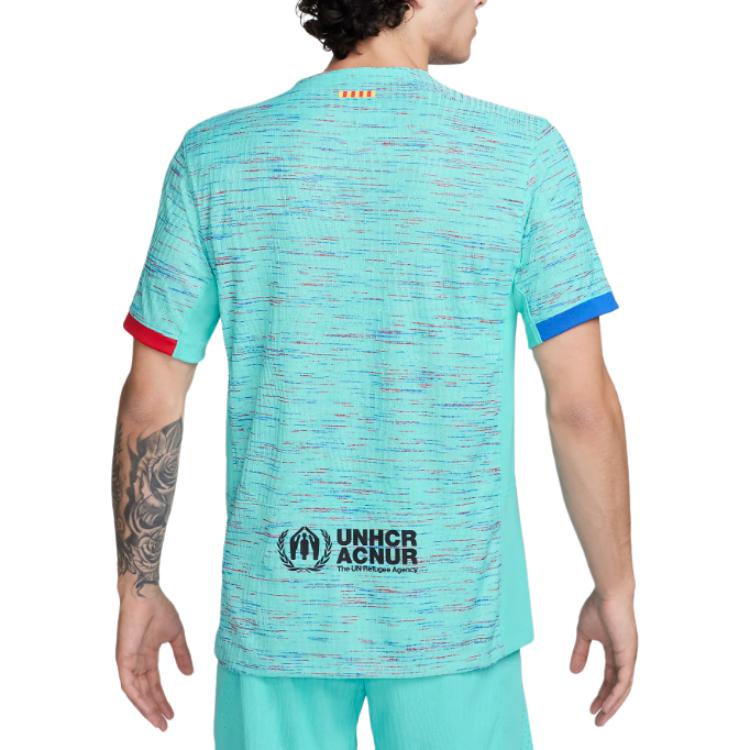Nike Robert Lewandowski Barcelona 2023/24 Partido Fuera de Casa Hombre Nike Dri FIT Adv Camiseta de Fútbol DX9756-487