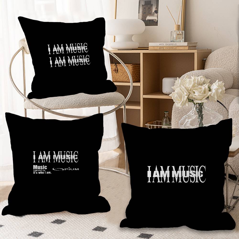 Hip Hop Playboi Carti I Am Music Personalized Pillow Cover Kids Bedroom Wild Party Decor Pillowcase Kid Birthday Shower Gift