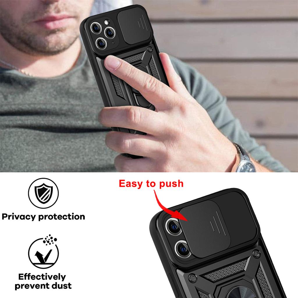 Shockproof Armor Case For iPhone 15 14 13 12 11 Pro Max Mini Car Holder Phone Cover For Iphone Xs XR XsMax 7 8 Plus SE2020 Case