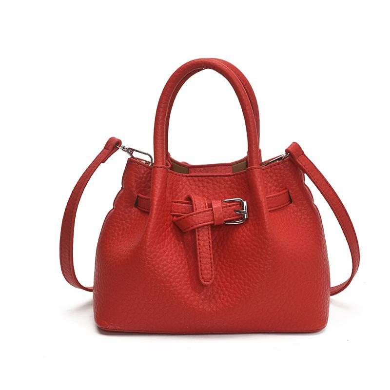 Hand Carrying Bucket Bag Women's New Commuter Fashion Shoulder Bag Versatile Bag