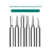 Anlixin 936A Lead-Free Bent Horseshoe Soldering Iron Tip for 937A Station