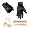 1 Pair Wrist Support Men Full Palm Touch Screen Texting Gloves Warm Lined Thick Winter Gloves