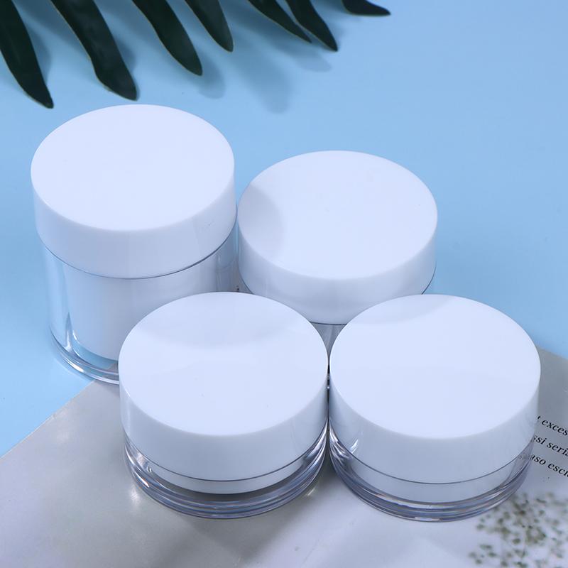 20/30/50g Refillable Cream Jars – Round Containers for Face Cream, Lotion, Body Butter, and Makeup