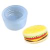 Vielseitige Hamburger Silikonform Silikon Knetmassenformen Silikon DIY Bastelformen Geeignet für Seifenherstellung Kerzenherstellung