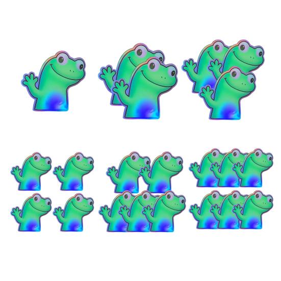 1/2/3/4/5/6/9/10/15Pcs Car Stickers Waterproof UV Resistant Strong Stickiness Self Adhesive Colorful Lizard Stickers Funny Decals