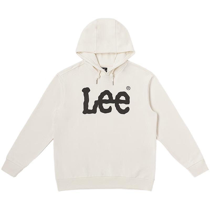 

Lee Men s Logo Hooded Long-Sleeve Sweatshirt L