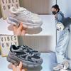 Foam Sole Leather Dad Shoes Women's 2025 Spring New Shoes Women's Versatile Women's Sports Shoes Women's Casual Shoes Women
