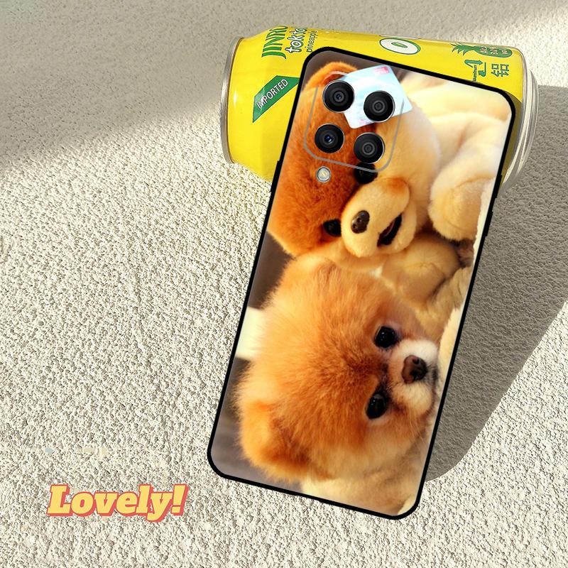 Pomeranian Dogs Dog Colorful Case For Samsung Galaxy M52 M36 M06 M16 M56 M33 M15 M55 M31 M13 M12 M14 M53 M32 M35 M34 M54