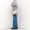 [Kashkash] Ribbon Nylon 2-Way Mini Tote Bag