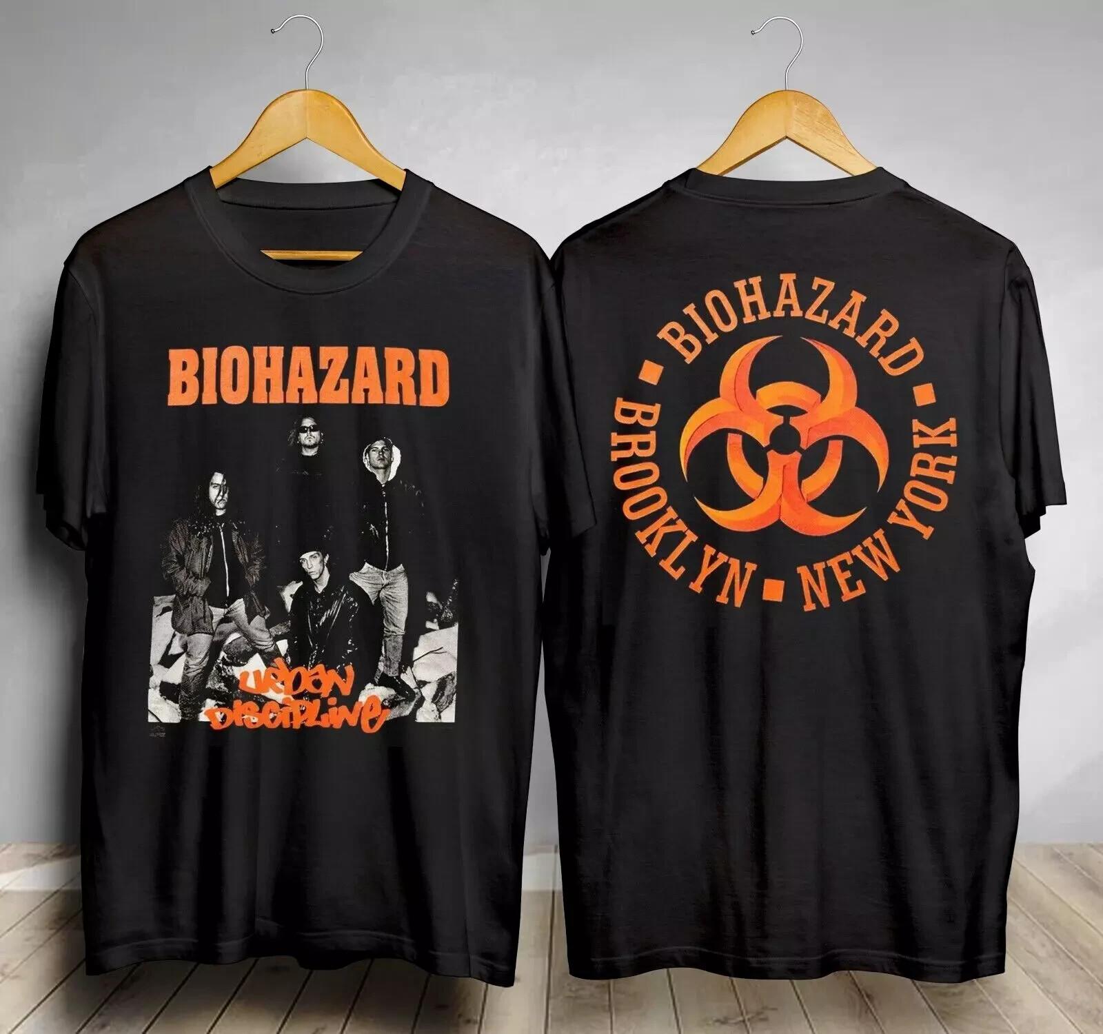 Футболка Biohazard Urban Discipline 1992 Группа Хэви-метал Американский Подарок Фанату XXXXL