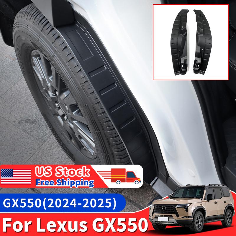 For 2024-2025 Lexus GX550 Rear Wheel Fender Lining 550h Exterior Upgraded Modification Protective Plate Accessories Tuning
