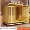Large Pet Cage: Multi-Sized Dog & Cat Enclosure with Toilet Space