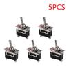 1-10Pcs Heavy Duty Car Boat Rocker Toggle Switch 15A 250V 2Pin SPST ON/OFF Rocker Switches Waterproof Boot Button