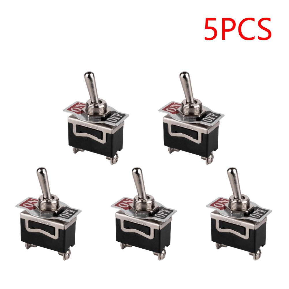 1-10Pcs Heavy Duty Car Boat Rocker Toggle Switch 15A 250V 2Pin SPST ON/OFF Rocker Switches Waterproof Boot Button