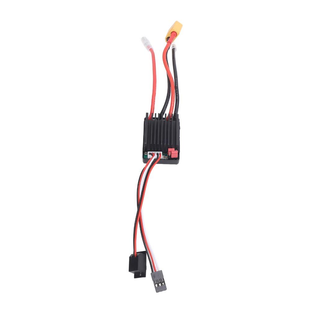320A Brushed ESC Waterproof RC Motor Controller Durable Two Way Speed Controller  RC Cars
