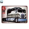 Placă Metalică Camion Tractor D Grafică Desenată Placă Metalică de Perete Retro Garaj Bar Man Cave Decor Rezistentă la Rugină pentru Casă Birou Decor Cadou