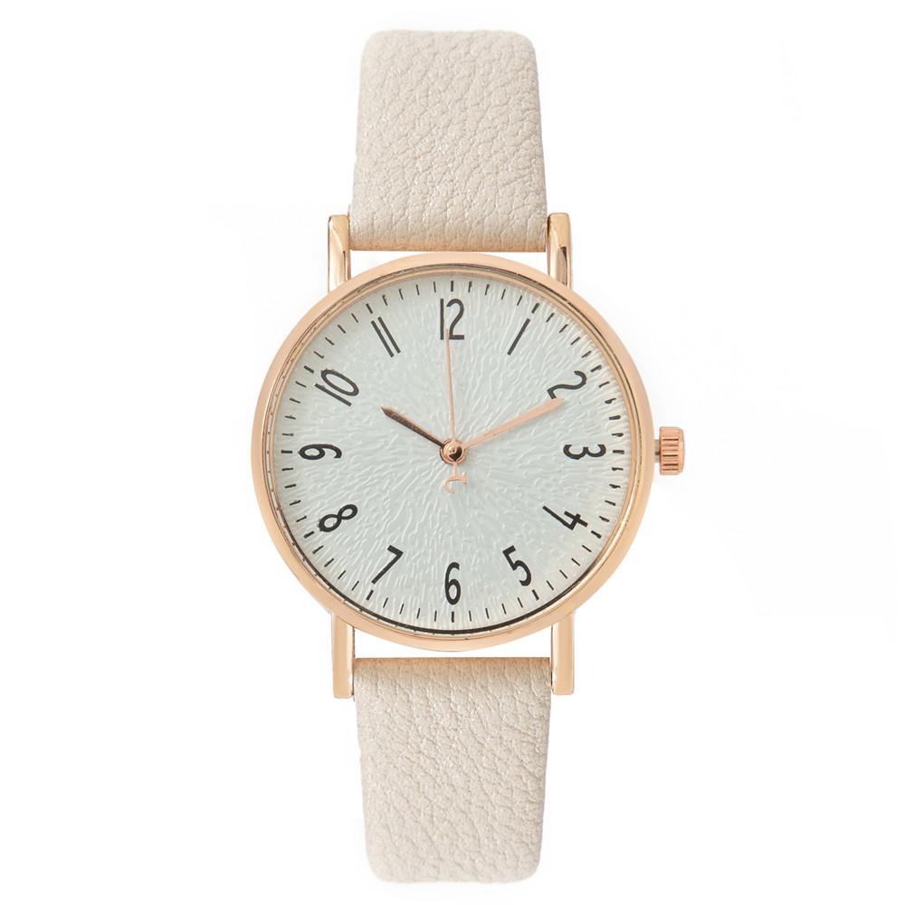 

Fashion Ladies Digital Simple Brand Quartz Watch Hot New Casual Pink Leather Strap Women s Clock Dress Watches