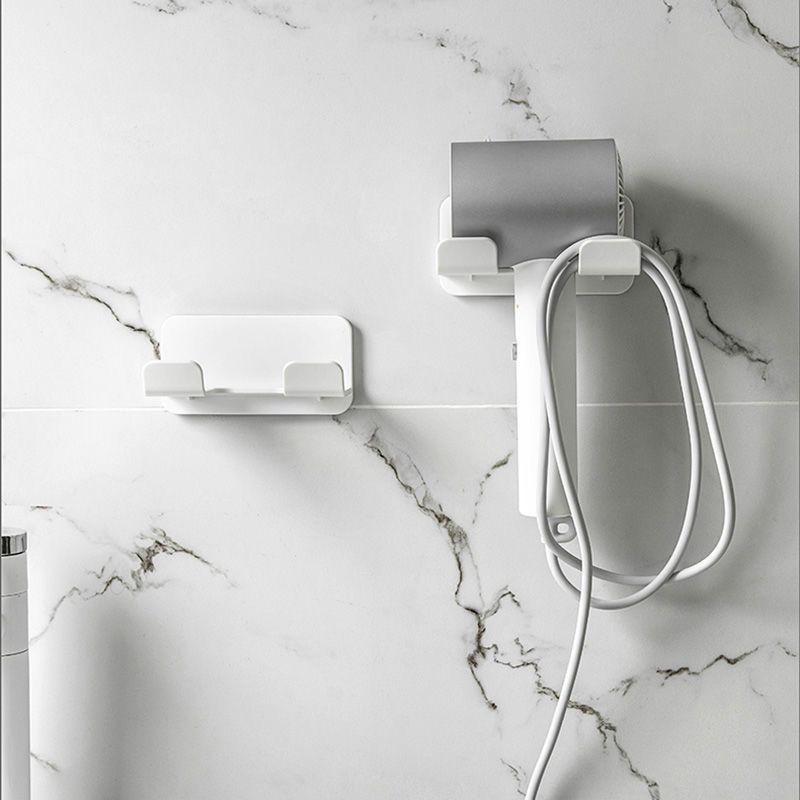 Hair Dryer Storage Rack Non Perforated Bathroom Household Hair Dryer Holder Bathroom Air Duct Wall Hanging Rack Minimalist
