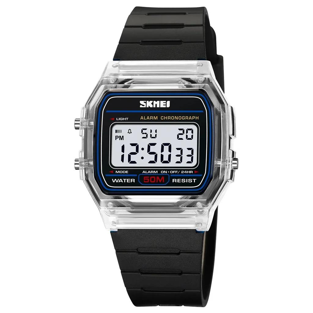 SKMEI 2056 Waterproof Sports Watch for Men Women Electronic Countdown Boy Girl Digital Date Wristwatches Woman Reloj Masculino