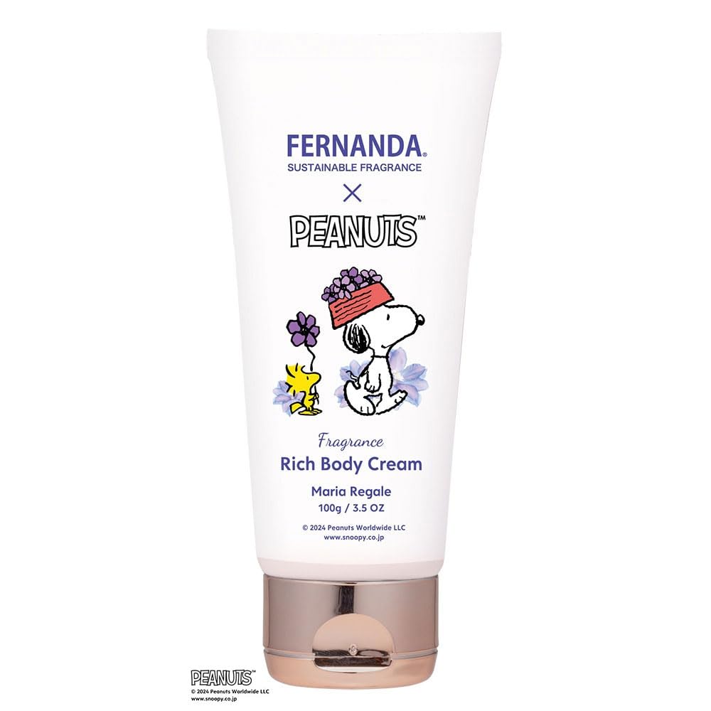 

Fernanda Fragrance Rich Body Cream Maria PEANUTS Ригель/ФЕРНАНДА × (100г)