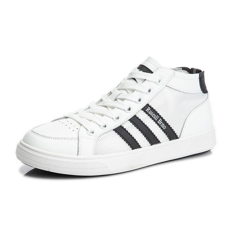High-top little white shoes women's genuine leather 2 summer new women's shoes cowhide casual sports shoes summer trendy shoes women's versatile