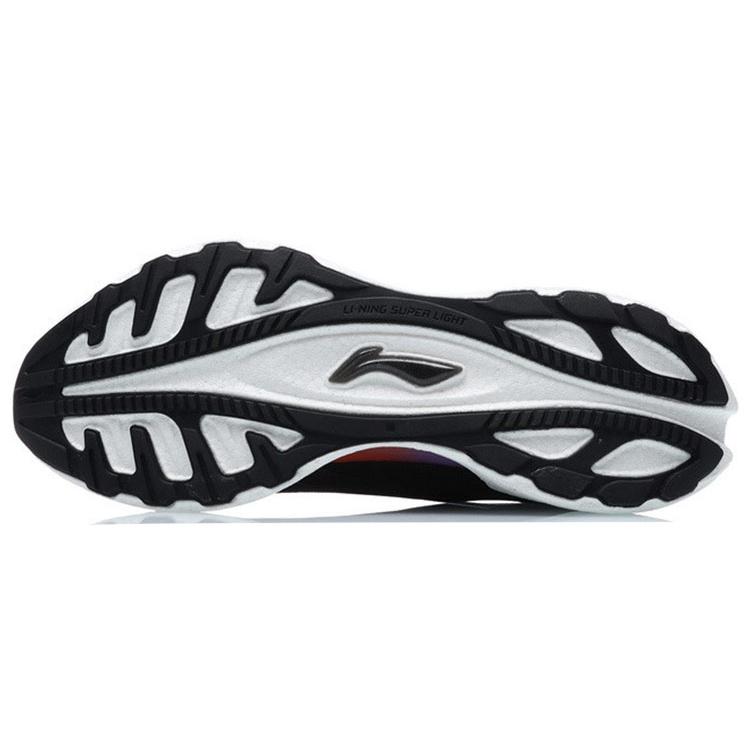 New LiNing Super Light 18 Low Top Running Shoes Women's Black Blue ARMR008-2