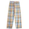 Men's Plaid Cotton Pajama Pants - Loose, Casual, Home and Outdoor Wear
