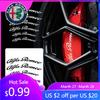 For Alfa Romeo 2026 Hot Sticker Car Brake Caliper Sticker Heat Resistant Decals Auto Accessories For Alfa Romeo Giulietta GT 159