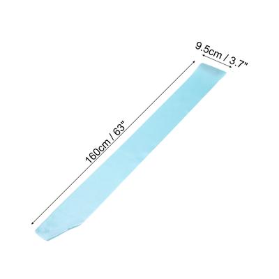 1/2pcs Blank Satin Sash DIY Plain Sash Prom Queen Sashes Party Accessory for Graduate Party Wedding Banquet Halloween Decoration