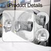 Dryer Vent Coupling Quick Connector Easy To Clean Component with Hose Kit for