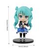 Latest Popular Hatsune Miku Q Version  Lovely Timeless Figurine Collection Model Decor Toy Kids Festival Gift For Kids
