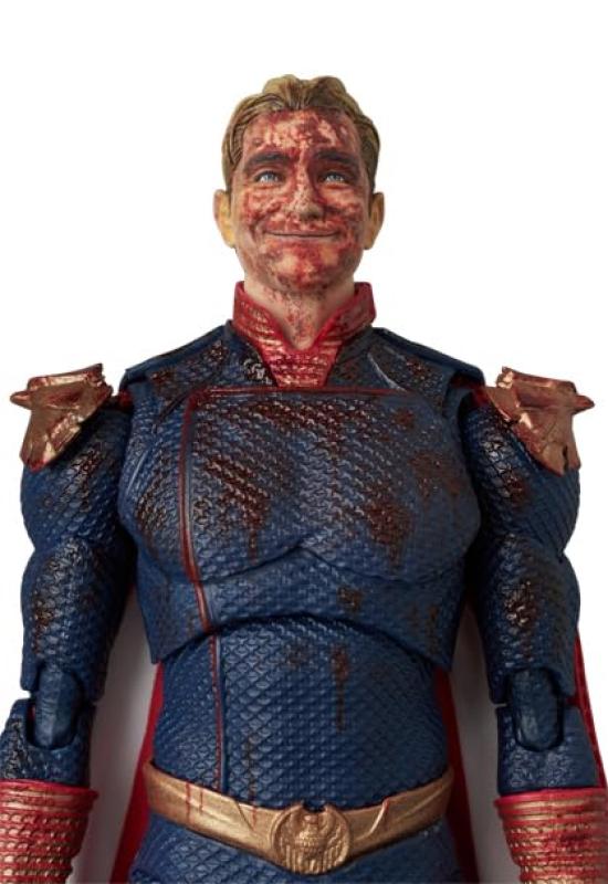MEDICOM TOY MAFEX No. 269 HOMELANDER BLOOD SPLATTER Ver. Non-scale painted action figure, approximately 160mm tall