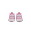 Jordan Air Jordan 1 Pink Cat Paw, Box Abrasion Resistant Low top Basketball Shoes Women's Pink Blue 553560-614(Team701--B)