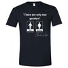 Camiseta com Citação de Charlie Kirk "Existem Apenas Dois Gêneros"