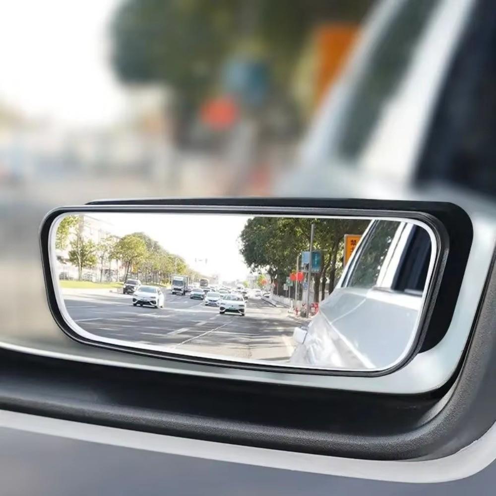 2Pcs Wide Angle View Blind Spot Mirror 360 Degree Adjustable Wide Angle Mirror
