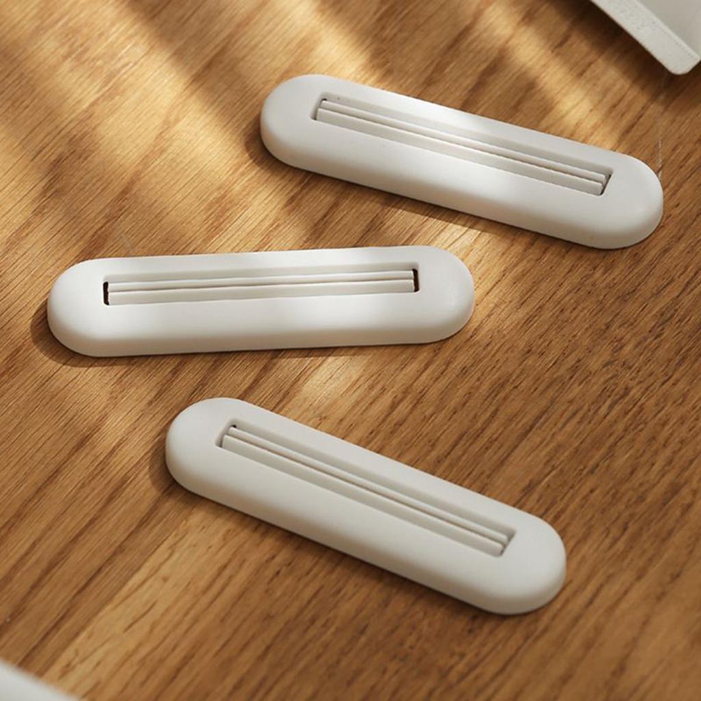 10pcs/set Toothpaste Squeezer, Toothpaste Clip, Facial Cleanser Hand Cream Squeezer, Household Manual Toothpaste Rolling Squeezer