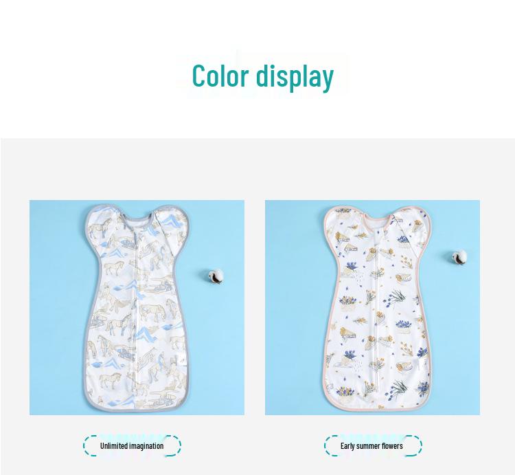 Newborn Anti-Startle Cotton Swaddle Sleep Sack