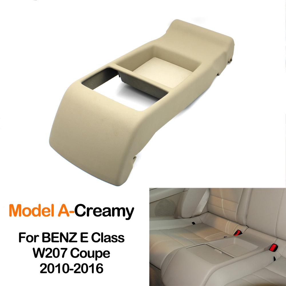 Rear Seat Central Folding Armrest Cup holder Outer Cover Panel For Mercedes Benz E Class W207 COUPE 2079202821 2078401974
