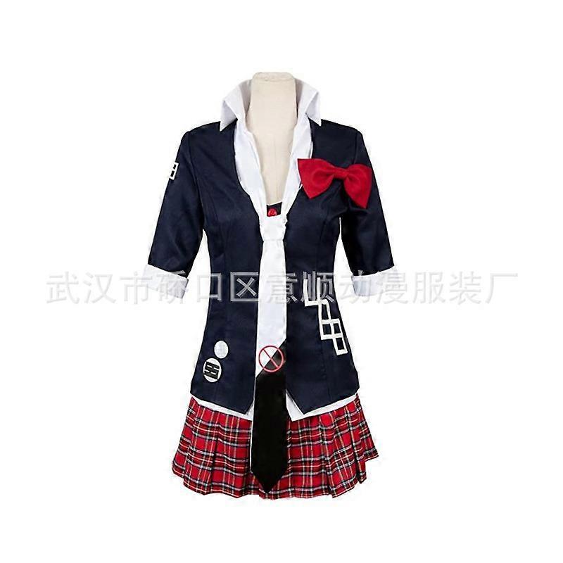 Costum Cosplay Halloween Danganronpa Junko Enoshima Costum Cosplay Anime Costum Roleplay Femei