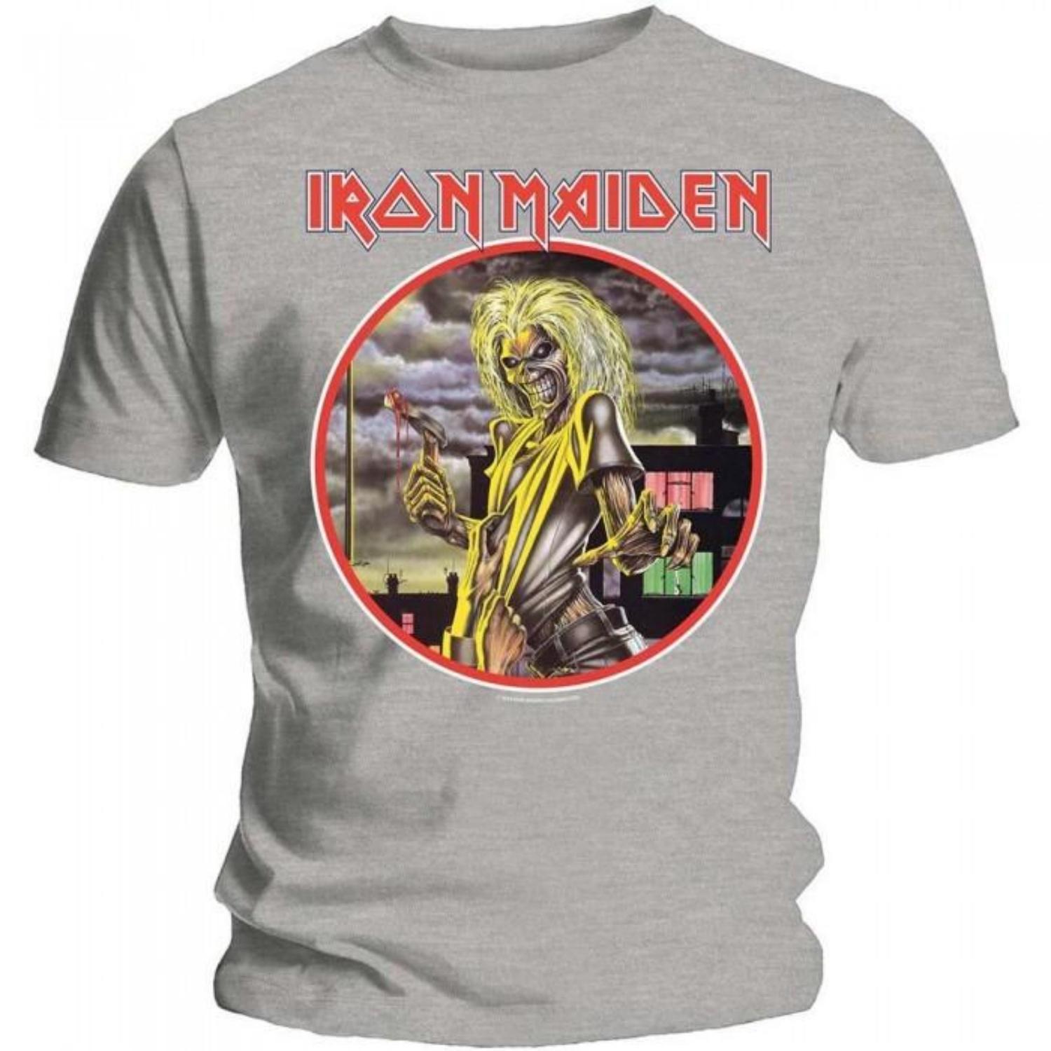 Iron Maiden Unisex Adult Killers Circle T-Shirt S чёрный